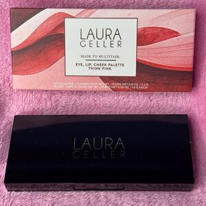 New! Laura Geller Eye Lip Cheek Palette - Think Pink NWT NIB BNIB
